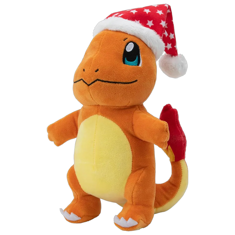 Peluche 20cm Seasonal Holiday Salameche 🔥🎄