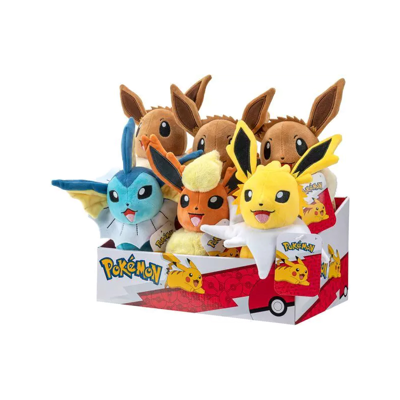 Peluche 20cm Evoli Evolutions Al&eacute;atoire