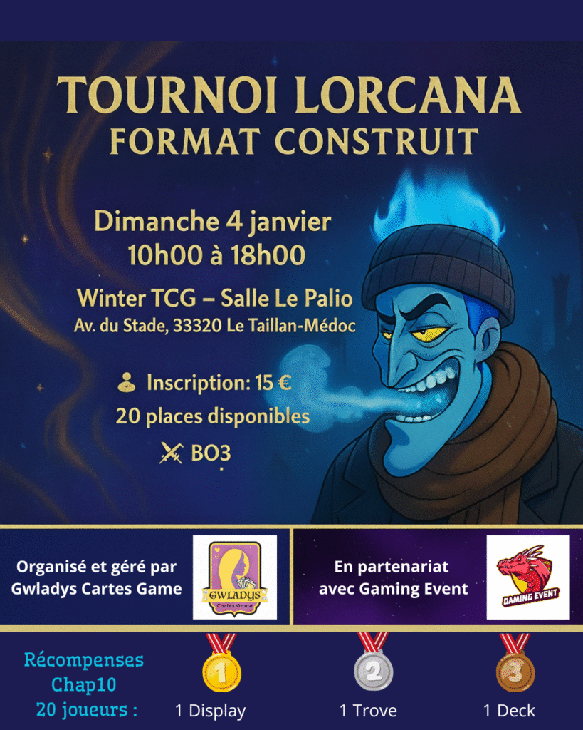 Inscription tournoi (Chap 10 - Construit)
