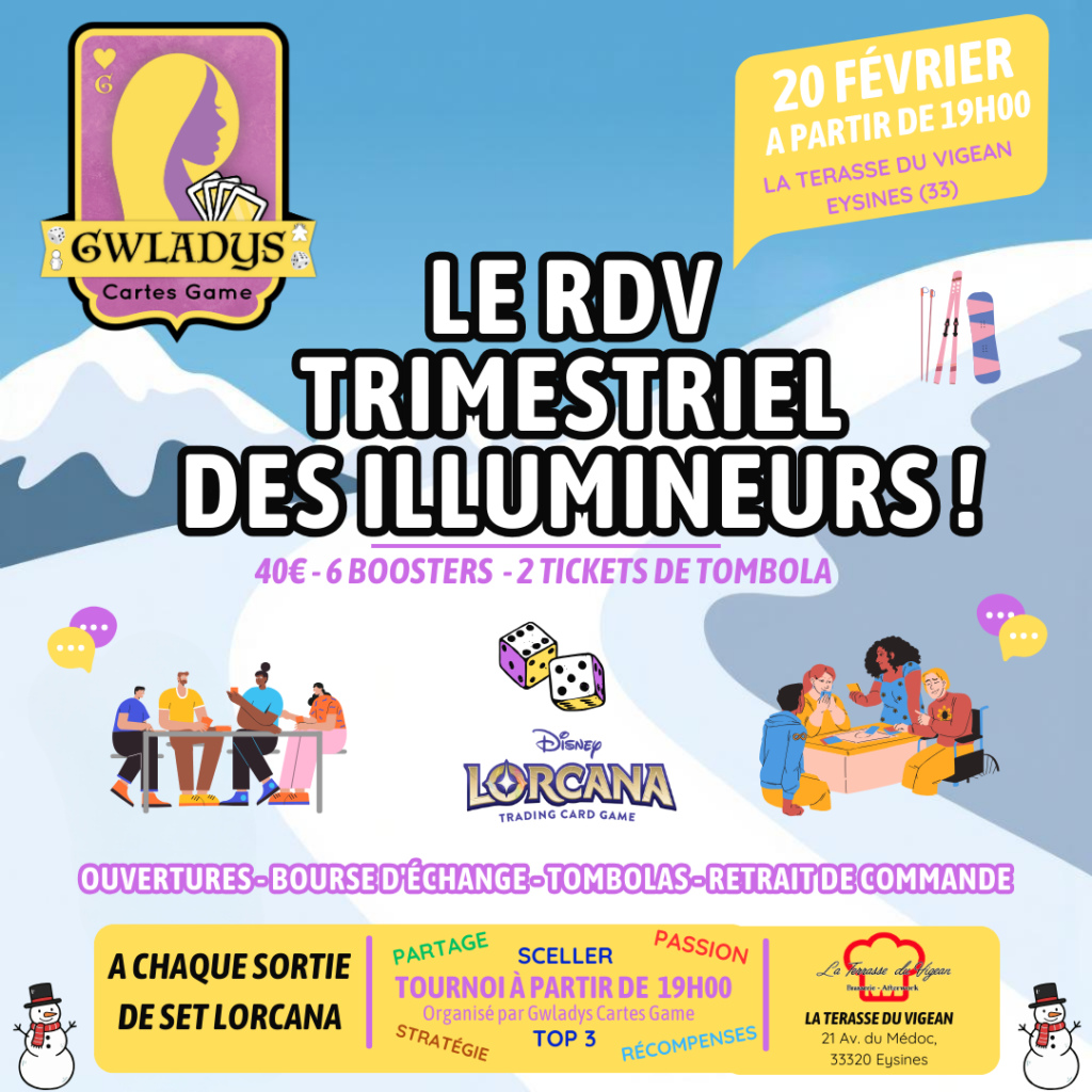 Tournoi Sceller Chap 11 Lorcana