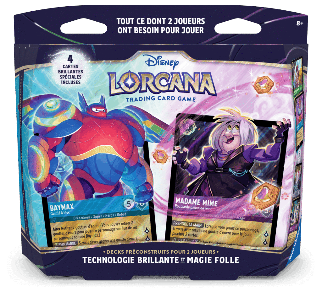 Duo deck Chapitre 14 Lorcana Gwladys cartes game