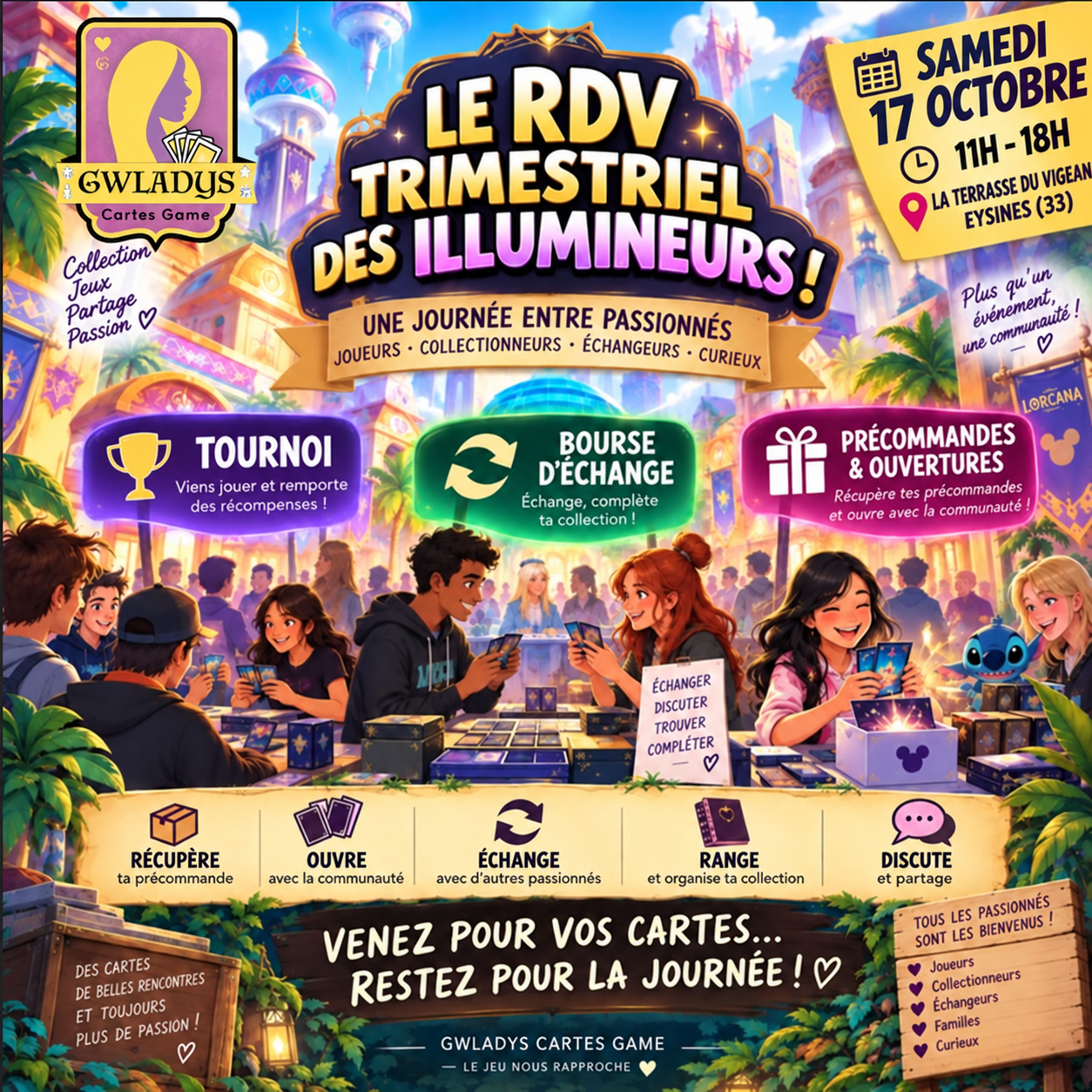 Tournoi Lorcana – Le RDV trimestriel des Illumineurs ! 🏆 Chapitre 14 - Sceller